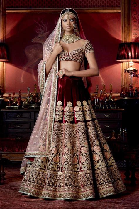 Velvet Party Wear Lehenga Choli In Maroon Colour in 2021 | Bridal lehenga red, Indian bridal ...