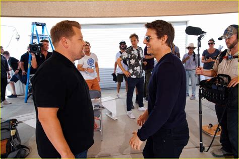 James Corden Reveals the Text Messages He Got from Tom Cruise with a Crazy Request: Photo ...