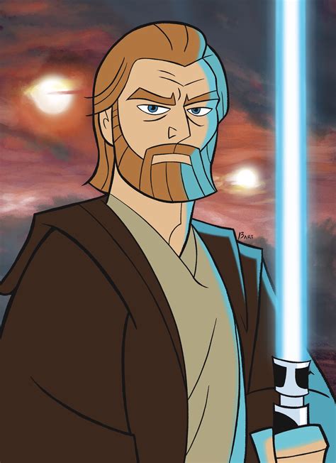 Obi-Wan Kenobi CW 2003 Style by Tyraknifesaurus on DeviantArt