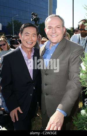 Former 'Star Trek' actor George Takei and his partner Brad Altman receive their marriage licence ...