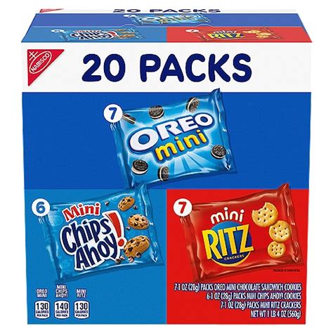 Nabisco Snacks, 1 oz, 20 count