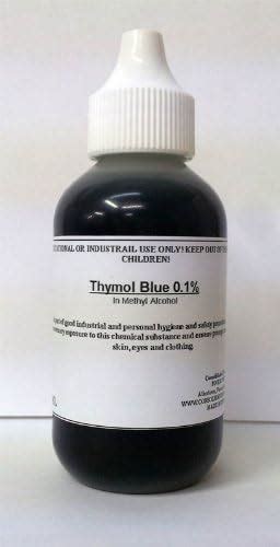 Thymol Blue Solution 0.1% in Meoh 60ml Ph Indicator: Amazon.ca: Home ...