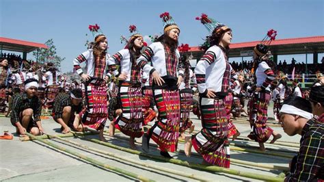 Luit Travels - The Cheraw or bamboo dance is a traditional dance of ...