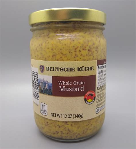 Deutsche Küche Whole Grain Mustard | ALDI REVIEWER | Best freeze dried food, Freeze drying food ...