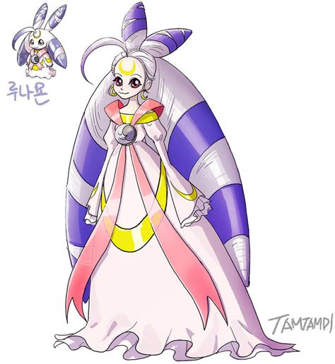 [Digimon Gijinka] Lunamon by tamtamdi on DeviantArt