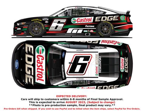 Brad Keselowski 2023 Castrol EDGE 1:64 Nascar Diecast