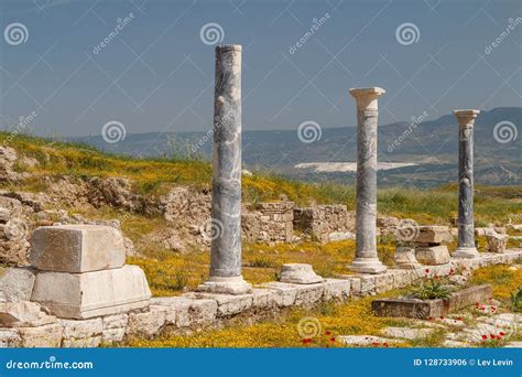 Ruins of the Ancient Town Laodicea on the Lycus Stock Photo - Image of laodiceia, destinations ...