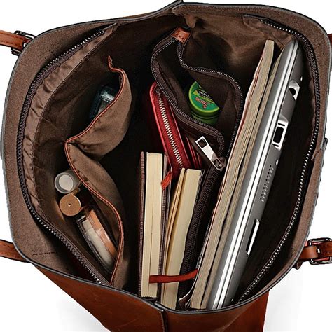 34 Of The Best Leather Bags You Can Get On Amazon | Womens work bag, Leather work tote, Leather ...