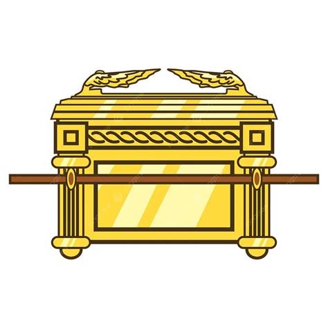 Golden Ark Of The Covenant Clip Art Vector, Gold, Clip Art, Ark Of The Covenant PNG and Vector ...