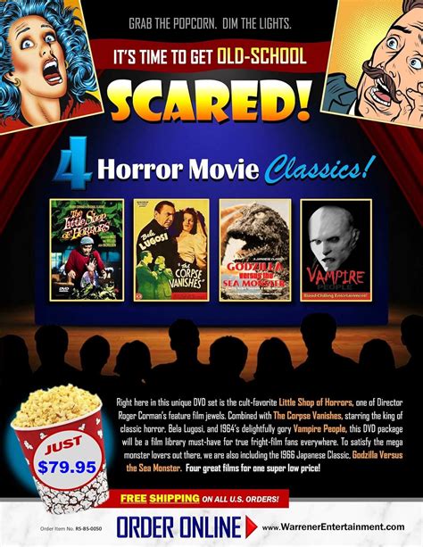 Horror Classics Box Set ( 4 DVDs ): Amazon.in: Bela Lugosi, Bela Lugosi: Movies & TV Shows