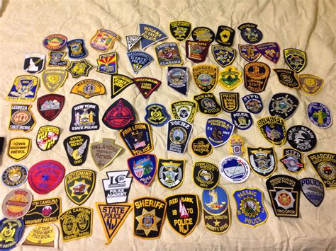 Only 2 days in and over 70 new patches to my collection. #policeweek #nleom Police Patches ...