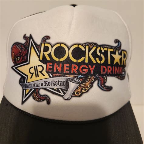 Rockstar Energy Drink Party Like A Rockstar Mesh Snap… - Gem