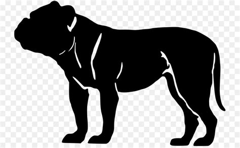 Free Bulldog Head Silhouette, Download Free Bulldog Head Silhouette png ...