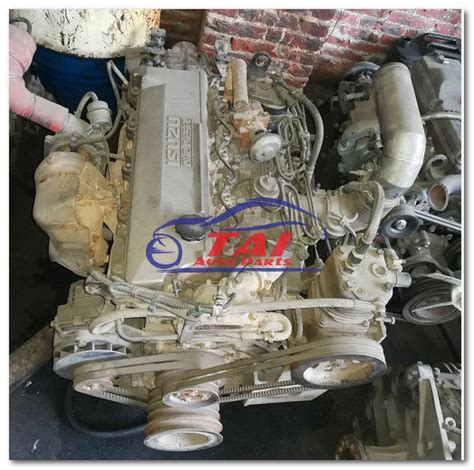 Used 4HE1 Isuzu Engine Spare Parts 99.2 / 4000 KW (PS) / Rpm Power 6 ...