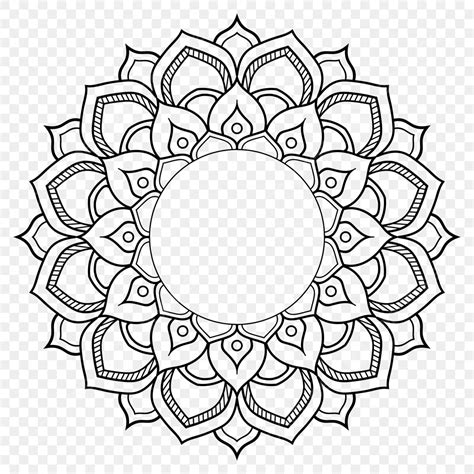 Mandala Art Vector Hd PNG Images, Mandala Flower Art Vector With Png ...