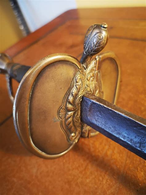 1796 English Infantry Spadroon Sword Napoleonic Era - Etsy