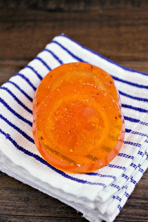 Orange Peel Soap Recipe With Dried Orange Slices | CheapThriftyLiving.com