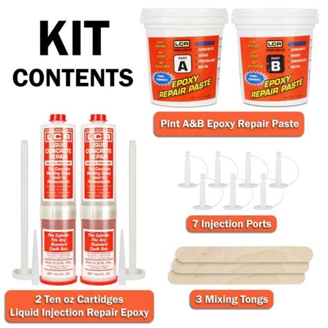 Polygem 5581230 Liquid Concrete Repair Kit for sale online | eBay