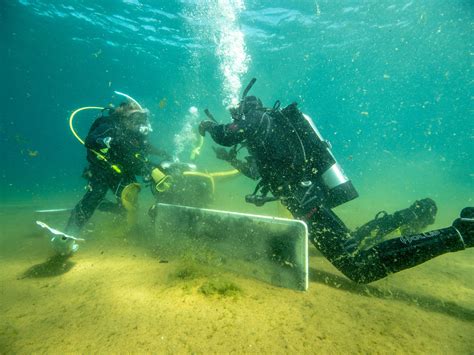 What scuba divers find beneath Lake Tahoe