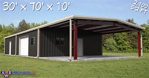 Metal Building Kits | Prefab Steel Buildings | American Western Steel