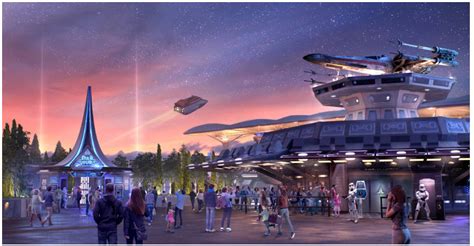 New Concept Art for Star Tours at Disneyland Paris - Travel to the Magic