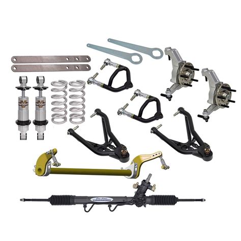 Total Control Products Front Subframe Suspension Kit Ultimate Pro-Touring System With Small ...