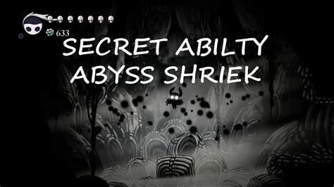 Hollow Knight SECRET ABILTY ABYSS SHRIEK - YouTube