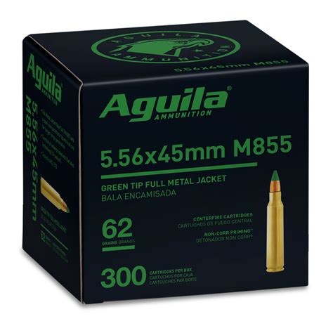 Murdoch's – Aguila Ammunition - 5.56 NATO 62 Grain M855 Ammo - 300 Rounds