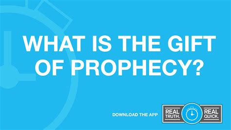 What Is the Gift of Prophecy?