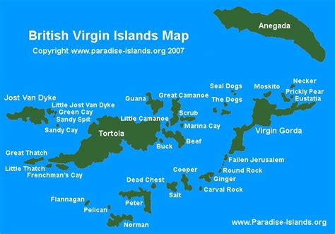 British Virgin Islands Map | Interactive map of the British Virgin Islands