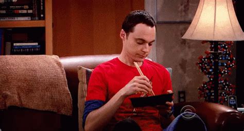 Sheldon GIF - ChineseFood TheBigBangTheory SheldonCooper - Discover & Share GIFs | Big bang ...