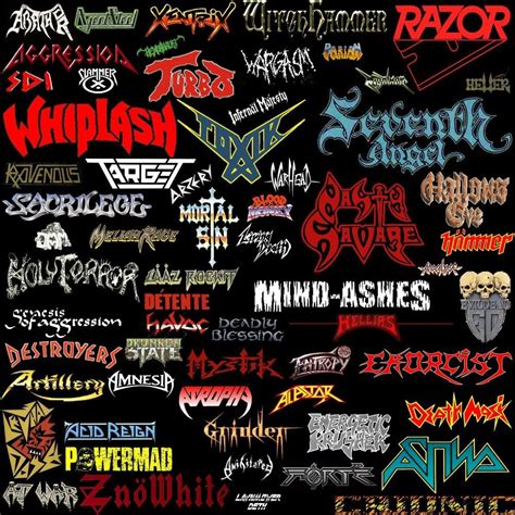 Thrash Metal Bands Wallpaper Punk Logos, Heavy Metal, Black Metal, Gothic Metal, Dark Gothic ...