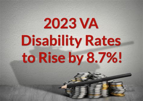 2023 VA Disability Rates (Official): HUGE 8.7% COLA Increase Approved ...