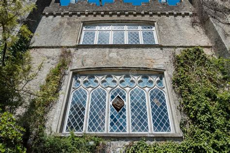 Exterior View of the Malahide Castle & Gardens Stock Photo - Image of ...