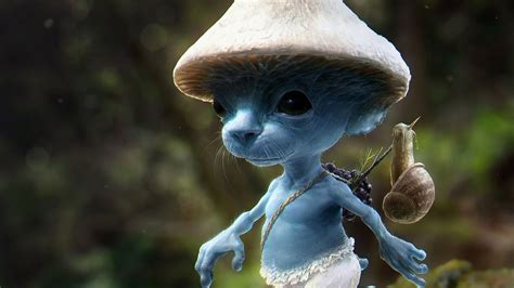 #artwork, #digital art, #fantasy art, #smurfs, #The Smurfs, #render, # ...