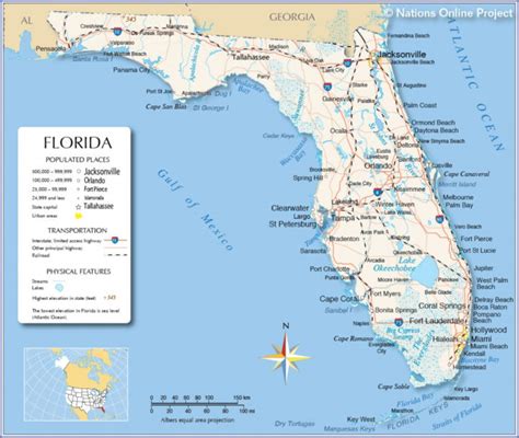 Map Of Florida Beaches On The Gulf Side Printable Maps - Printable Maps