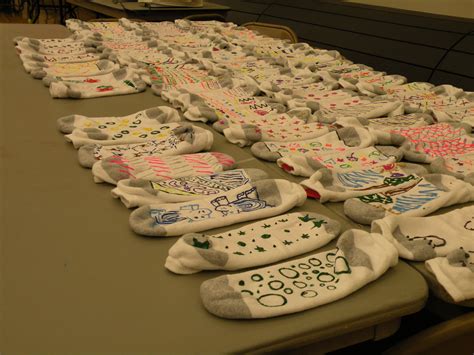 Students made no-skid socks for local nursing home residents and Warrensburg seniors. | Service ...