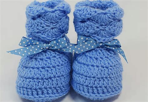 Crochet Quick And Easy Baby Booties - Crochet Ideas