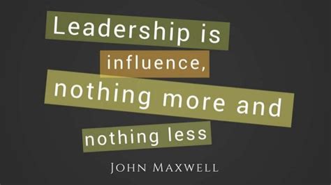 Best 22 Leadership is Influence Quote – Home, Family, Style and Art Ideas