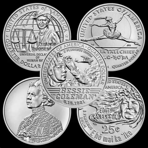 2023 S AMERICAN Women Series Quarters 5 Complete full Set US Mint $40.96 - PicClick CA