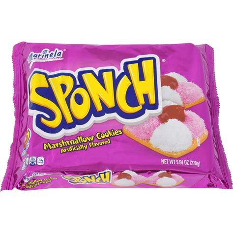 Marinela Sponch Marshmallow Cookies - 9.54oz | Marshmallow cookies ...