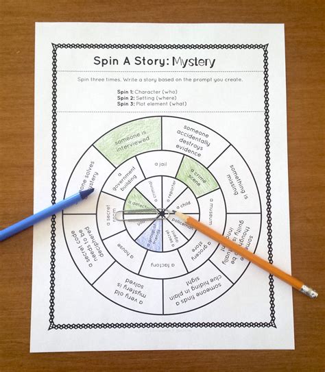 Spin A Story: 8 Spinner Bundle | Media literacy lessons, Literacy lessons, Plot elements