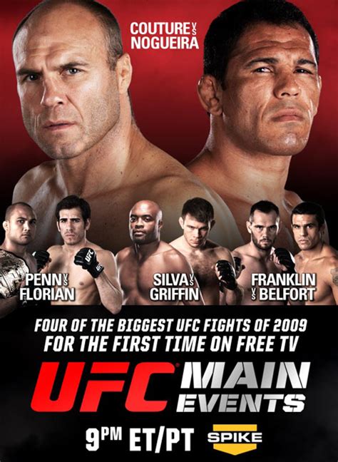 Programming reminder: 'UFC Main Events' to air tonight on Spike TV ...