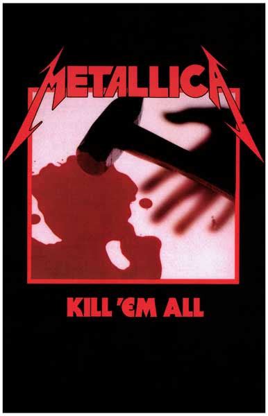 Metallica Kill 'Em All Album Cover Poster 11x17 – BananaRoad