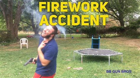 FIREWORK ACCIDENT - YouTube