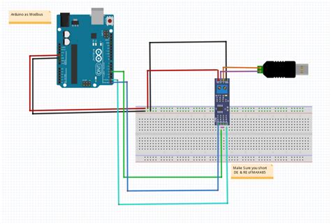 Rs485 Modbus Serial Communication Using Arduino Uno As Slave - Vrogue
