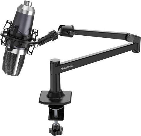 Smatree Microphone Stand Desk Compatible for Blue Yeti, Blue Yeti ...