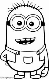 Minions Coloring Pages  ColoringAll sketch template