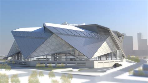 New Falcons Stadium Retractable Roof