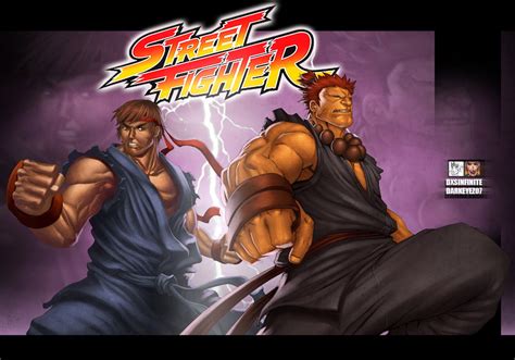 Akuma vs Ryu Wallpaper - WallpaperSafari